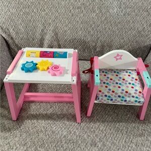 American Girl Bitty Baby Convertible Chair